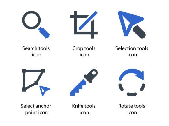 Design Tools Icon Set 7: A Versatile Resource for Every Designer