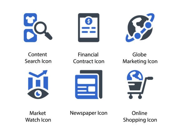 Digital Marketing Icon Set 2