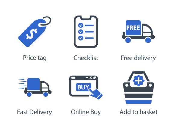 E Commerce Shopping Icon Set 5