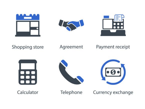 E Commerce Shopping Icon Set 9: A Versatile Design Tool for Digital and Print Projects