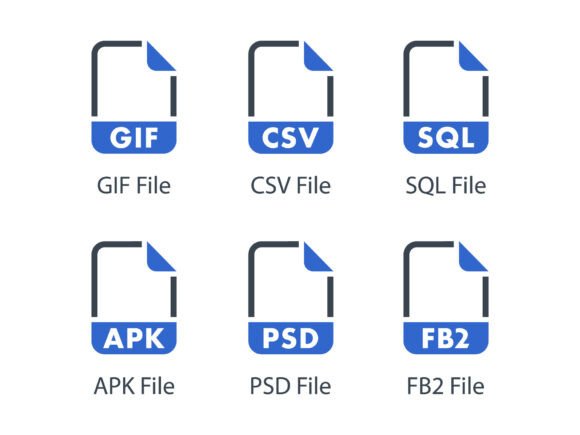 Enhancing Design Projects with File Formats Icon Set 5