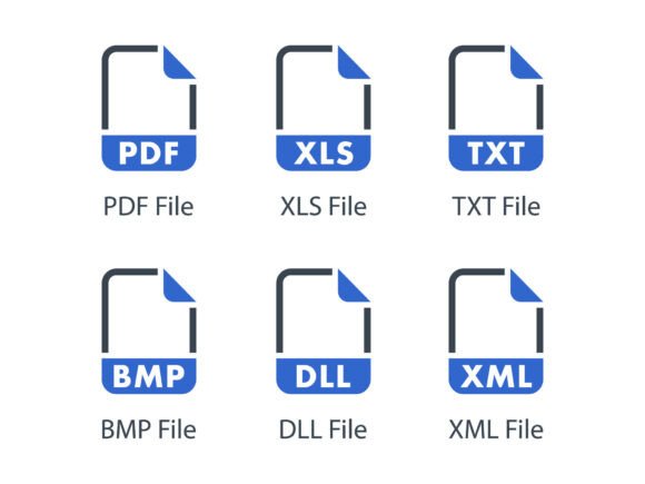 File Formats Icon Set 1 for Designers and Developers