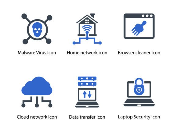 Internet Security Icon Set 11