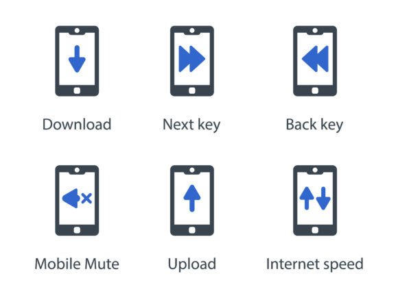 Mobile Function Icon Set 2: Essential Design Tools