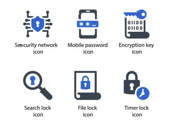 Security Icon Set 10