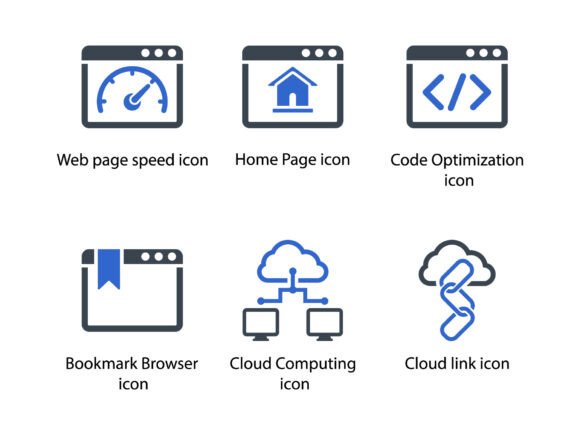 SEO Web Icon Set 4: A Versatile Resource for Designers and Developers