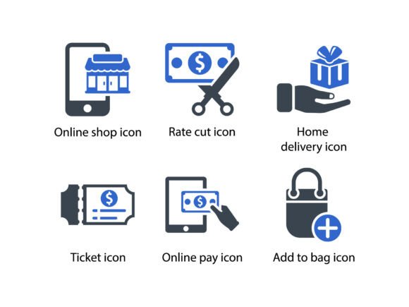 Shopping E Commerce Icon Set 6: A Comprehensive Guide to Design Flexibility