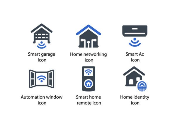 Smart House Icon Set 4: A Must-Have for Modern Designers